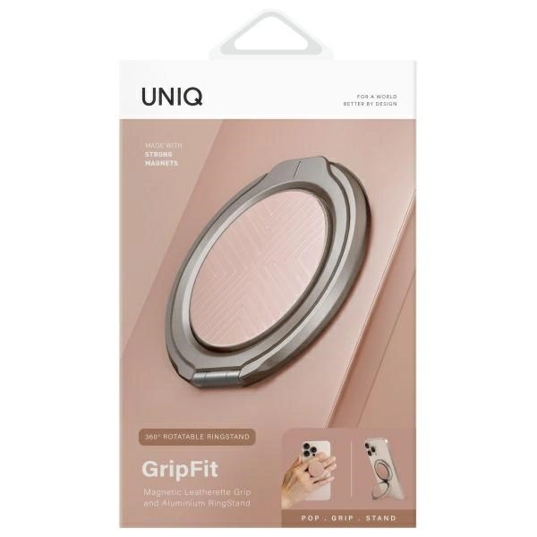 Uniq Gripfit 360 Magnetic Mount&Kickstand Magnetic Holder pink/blush pinkeng
