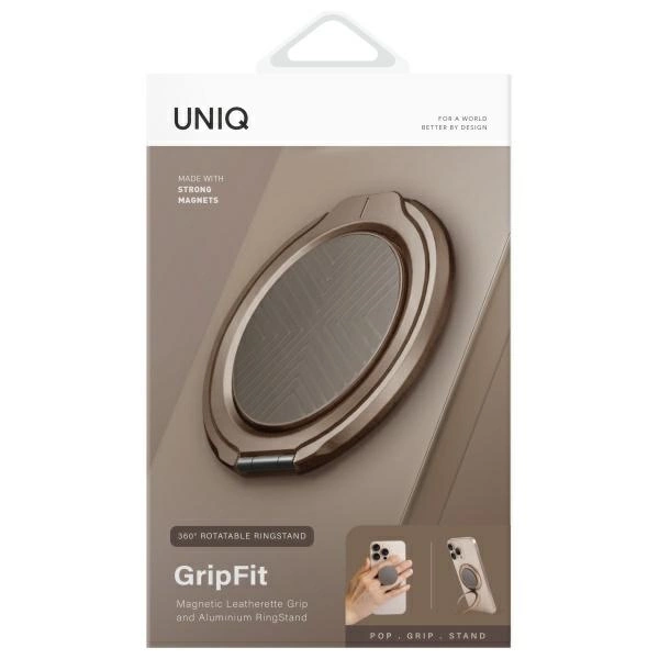 Uniq Gripfit 360 Magnetic Mount&Kickstand Magnetic Holder gray/flint grayeng