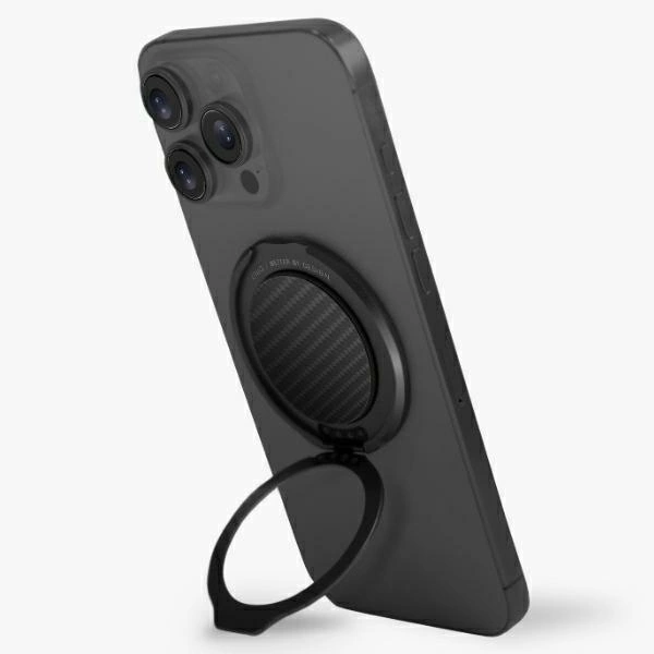 Uniq Gripfit Premium 360 Magnetic Mount&Kickstand Magnetic Holder black/carbon blackeng