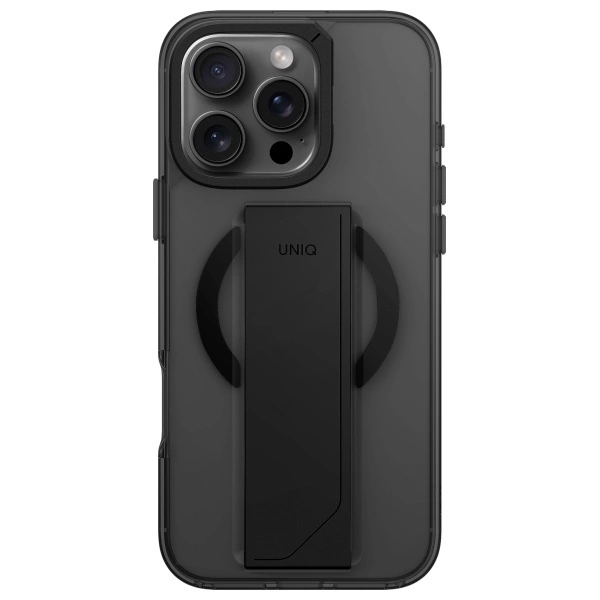 Uniq Heldro Max iPhone 16 Pro 6.3" Magclick Charging Case Black/Vapour Smokeeng