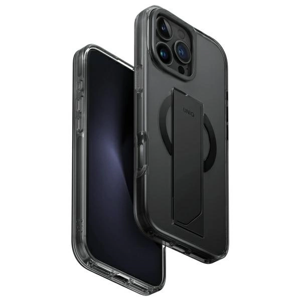 Uniq Heldro Max iPhone 16 Pro Max 6.9" Magclick Charging case black/vapour smokeeng