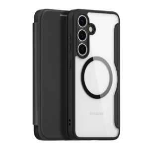 Dux Ducis Skin X Pro case for Samsung Galaxy S25 with MagSafe and wallet - blackeng