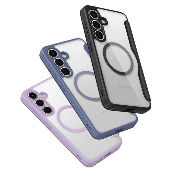 Dux Ducis Skin X Pro case for Samsung Galaxy S25+ with MagSafe and wallet - blackeng