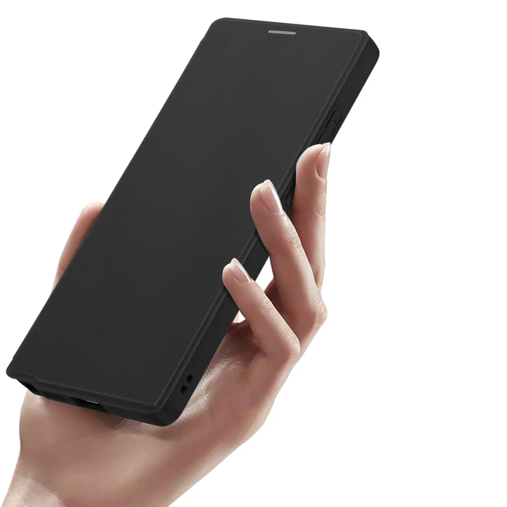 Dux Ducis Skin X Pro Case for Samsung Galaxy S25 Ultra with MagSafe and Wallet - Blackeng
