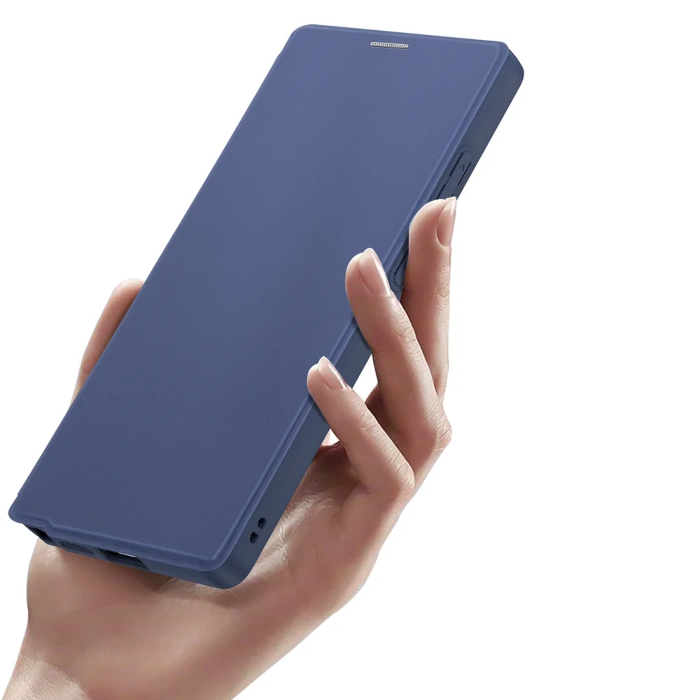 Dux Ducis Skin X Pro case for Samsung Galaxy S25 Ultra with MagSafe and wallet - blueeng