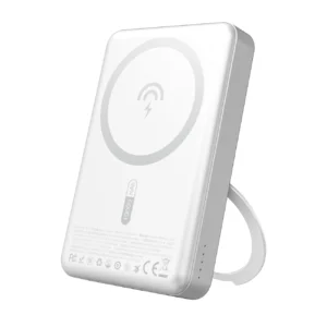 Dudao K28 10000mAh PD 22.5W MagSafe Powerbank with Metal Case and Ring Stand - Silvereng