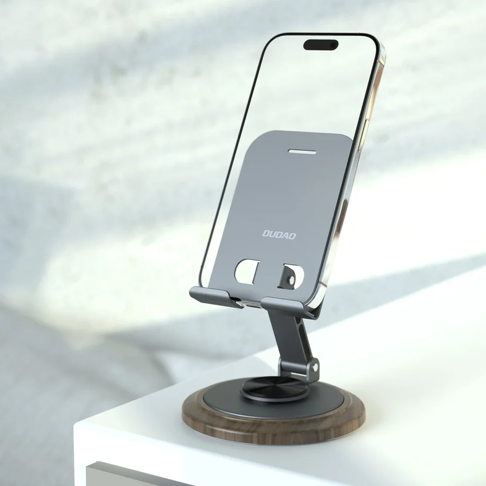 Dudao F17M 360° metal phone stand - grayeng