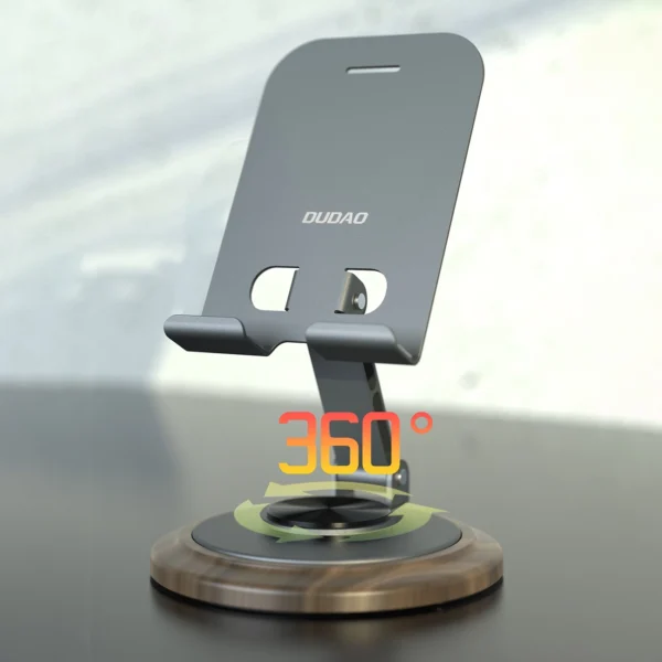 Dudao F17M 360° metal phone stand - grayeng