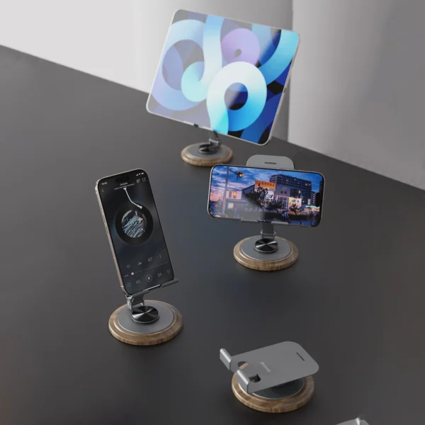 Dudao F17M 360° metal phone stand - grayeng