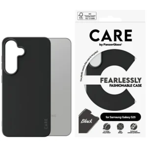 CARE by PanzerGlass Fashion Case for Samsung Galaxy S25 - Blackeng