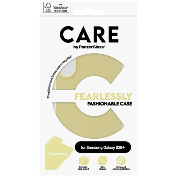 CARE by PanzerGlass Fashion Case for Samsung Galaxy S25+ - Purpleeng