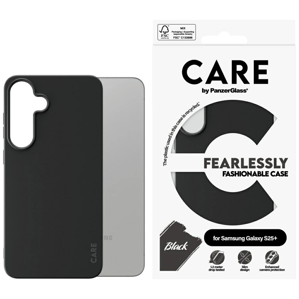 CARE by PanzerGlass Fashion Case for Samsung Galaxy S25+ - Blackeng