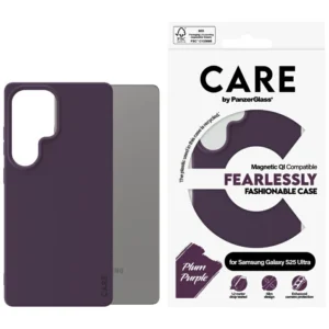 CARE by PanzerGlass Fashion QI Case for Samsung Galaxy S25 Ultra - Purpleeng