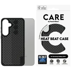CARE by PanzerGlass Feature Heat Beat Case for Samsung Galaxy S25+ - Blackeng