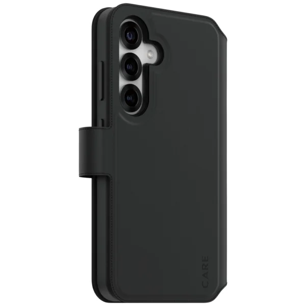 CARE by PanzerGlass Feature Tango 2in1 Wallet Case for Samsung Galaxy S25 - Blackeng