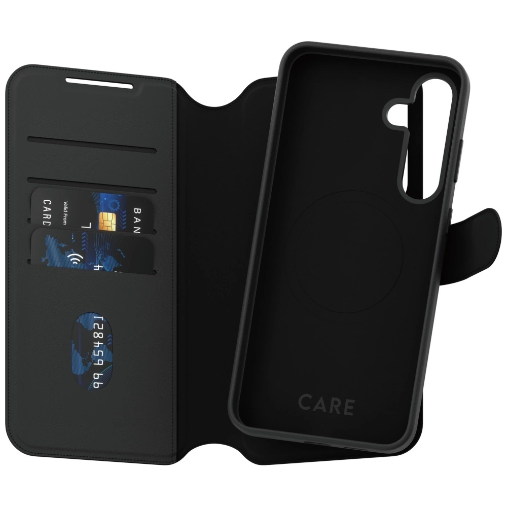 CARE by PanzerGlass Feature Tango 2in1 Wallet Case for Samsung Galaxy S25+ - Blackeng