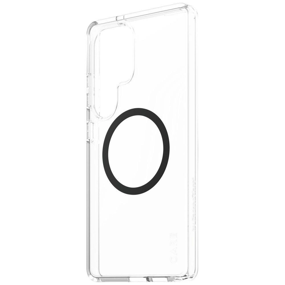 CARE by PanzerGlass Flagship Urban Combat Black QI Case for Samsung Galaxy S25 Ultra - Transparenteng