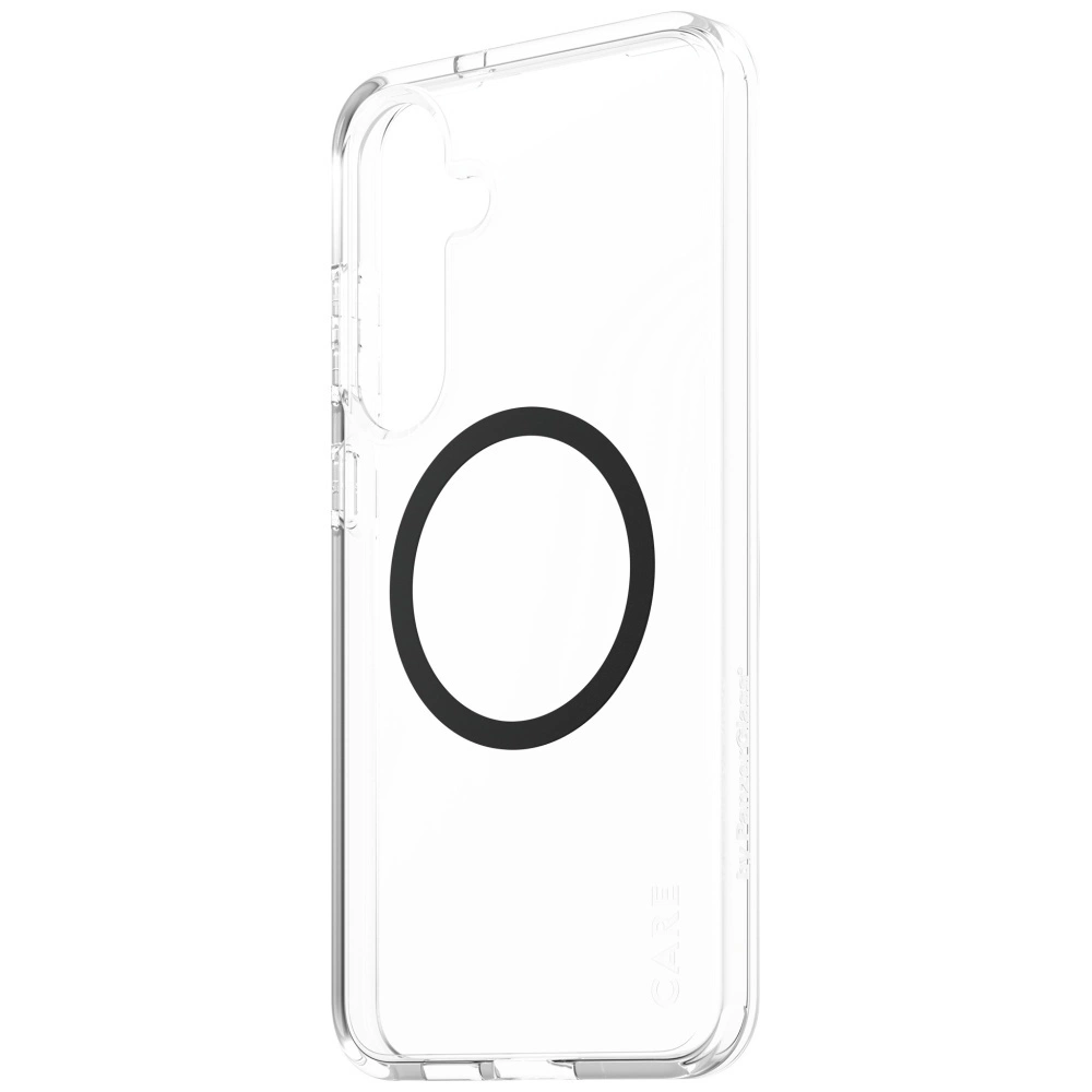 CARE by PanzerGlass Flagship Urban Combat Black QI Case for Samsung Galaxy S25+ - Transparenteng