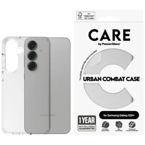 CARE by PanzerGlass Flagship Urban Combat Case for Samsung Galaxy S25+ - Transparenteng