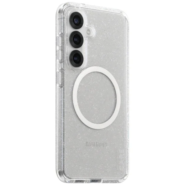 CARE by PanzerGlass Flagship Urban Combat Starlight White QI Case for Samsung Galaxy S25 - Transparenteng
