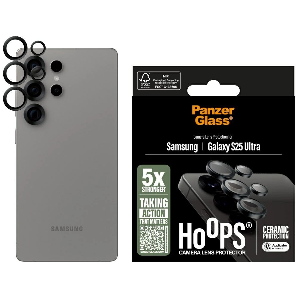 PanzerGlass Hoops Lens Protector for Samsung Galaxy S25 Ultraeng