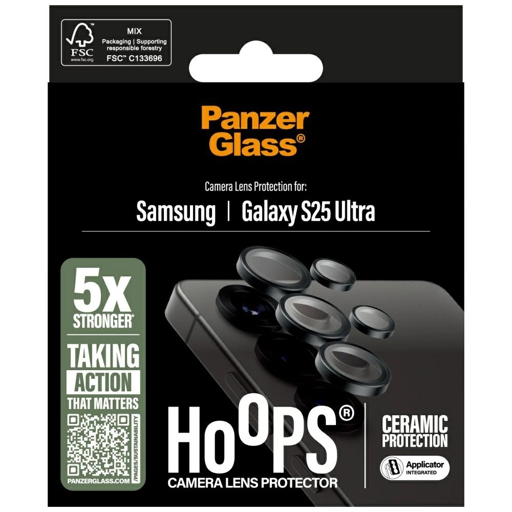 PanzerGlass Hoops Lens Protector for Samsung Galaxy S25 Ultraeng