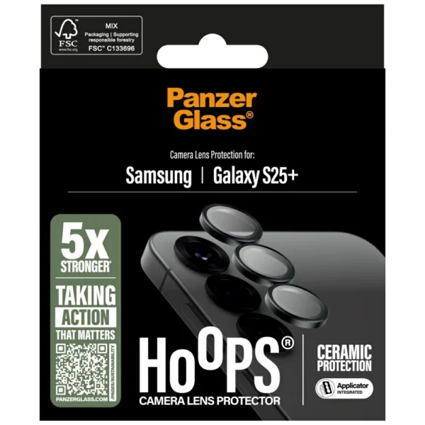 PanzerGlass Hoops Lens Protector for Samsung Galaxy S25+eng