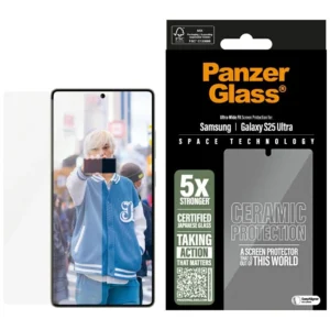 PanzerGlass Ultra-Wide Fit Ceramic Glass for Samsung Galaxy S25 Ultraeng