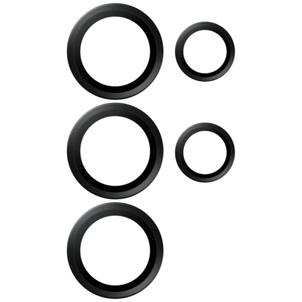 PanzerGlass Hoops Lens Protector Tempered Glass for Samsung Galaxy S25 Ultra Blackeng