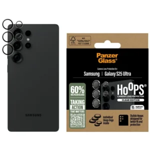 PanzerGlass Hoops Lens Protector Tempered Glass for Samsung Galaxy S25 Ultra Cleareng