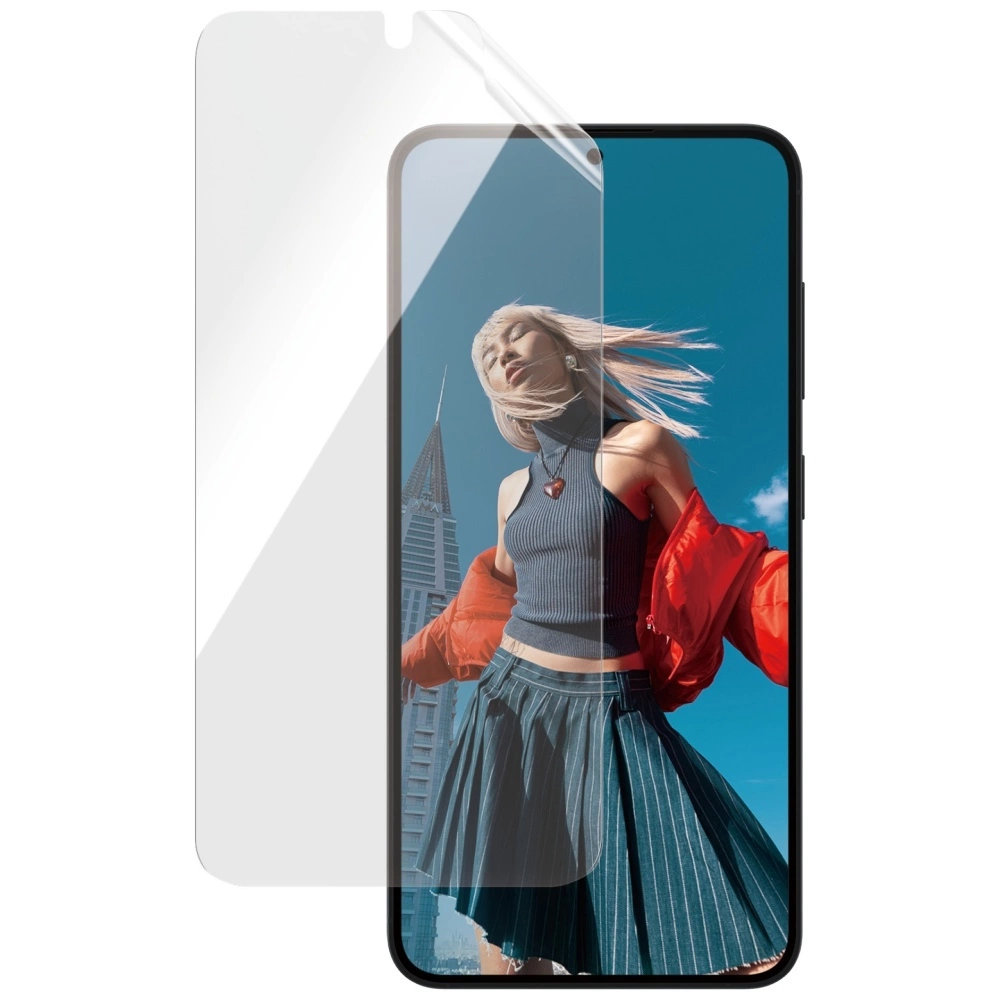 PanzerGlass Eco Matrix Ultra-Wide Fit Tempered Glass for Samsung Galaxy S25eng