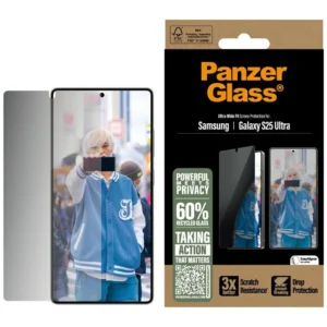 PanzerGlass Ultra-Wide Fit Privacy Glass for Samsung Galaxy S25 Ultraeng
