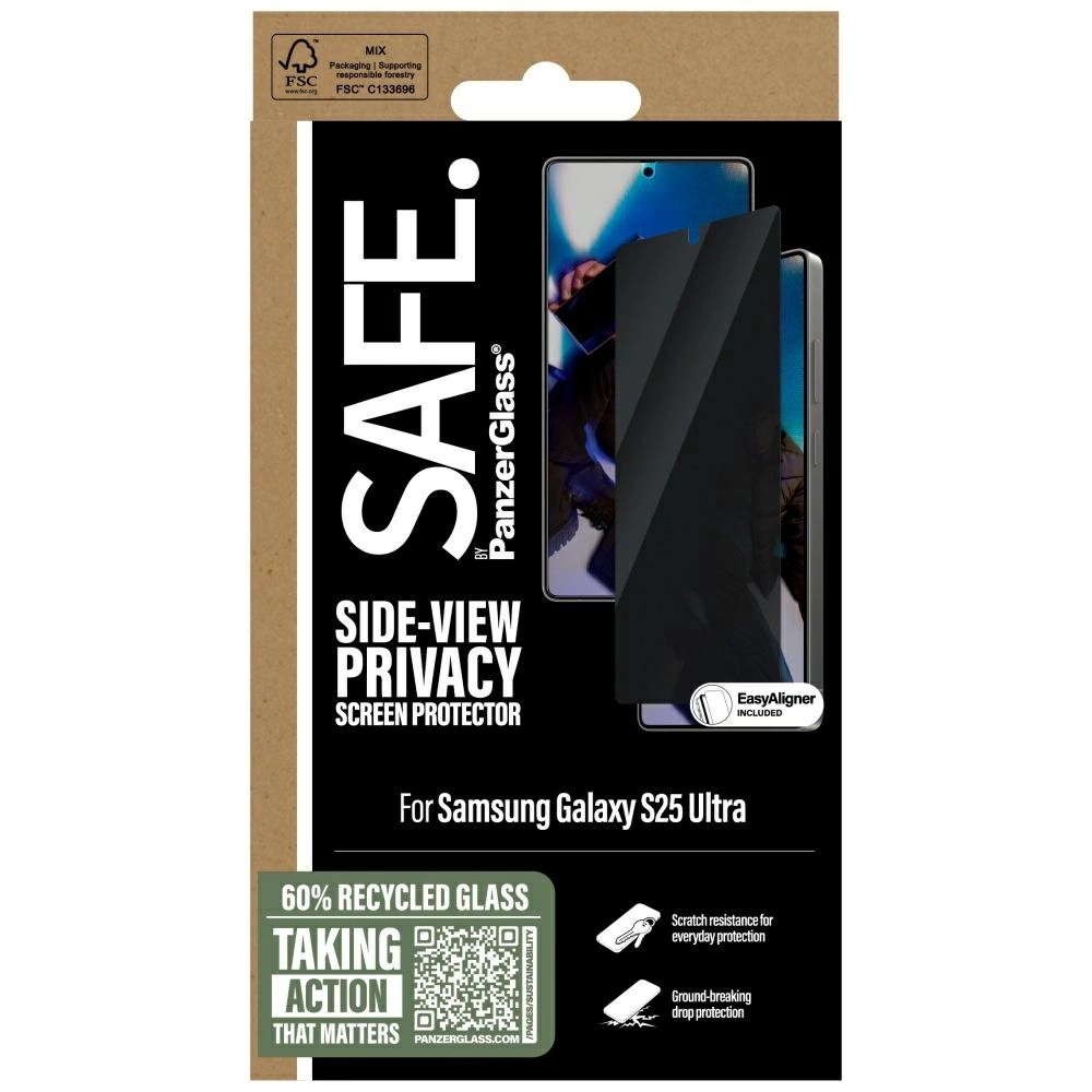 SAFE by PanzerGlass Ultra-Wide Fit Privacy Glass for Samsung Galaxy S25 Ultraeng