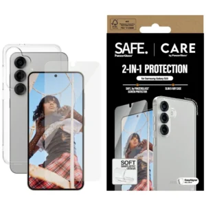 CARE by PanzerGlass Fashion 2in1 Case+Glass protection set for Samsung Galaxy S25eng