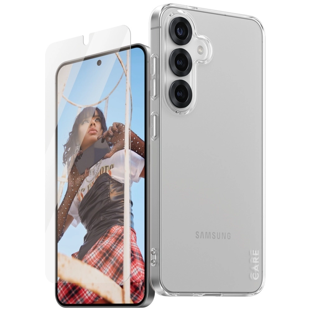 CARE by PanzerGlass Fashion 2in1 Case+Glass protection set for Samsung Galaxy S25eng