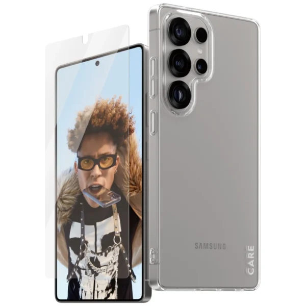 CARE by PanzerGlass Fashion 2in1 Case+Glass protection set for Samsung Galaxy S25 Ultraeng
