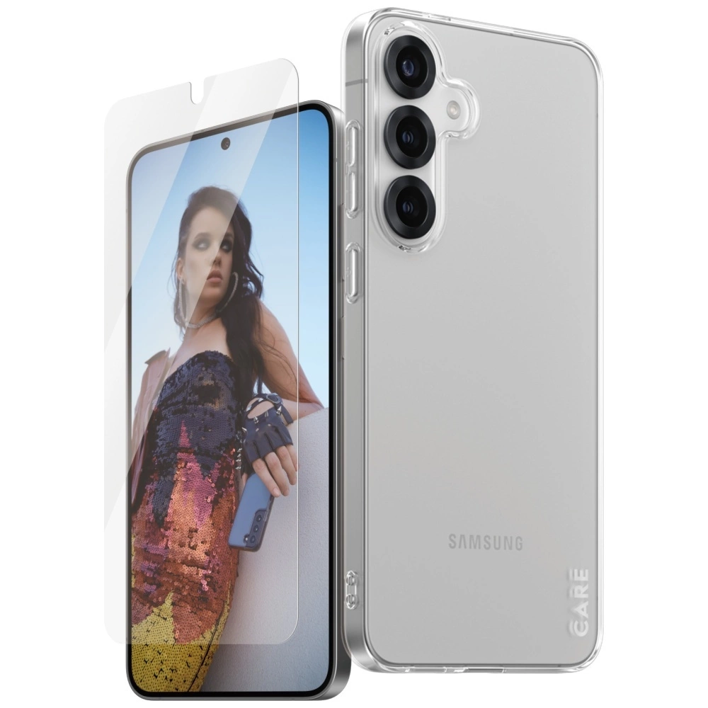 CARE by PanzerGlass Fashion 2in1 Case+Glass protection set for Samsung Galaxy S25+eng