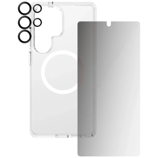 CARE by PanzerGlass Flagship 3in1 Case + Privacy Glass + Lens for Samsung Galaxy S25 Ultraeng