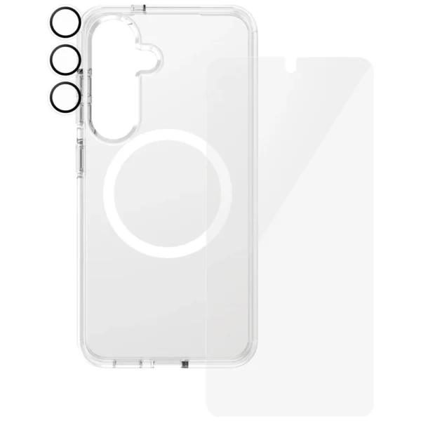 CARE by PanzerGlass Flagship 3in1 Case + Glass + Lens Protective Kit for Samsung Galaxy S25eng