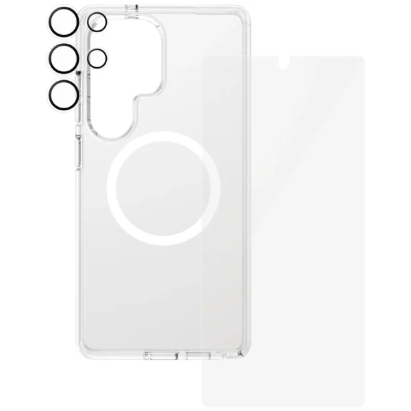CARE by PanzerGlass Flagship 3in1 Case + Glass + Lens Protective Kit for Samsung Galaxy S25 Ultraeng