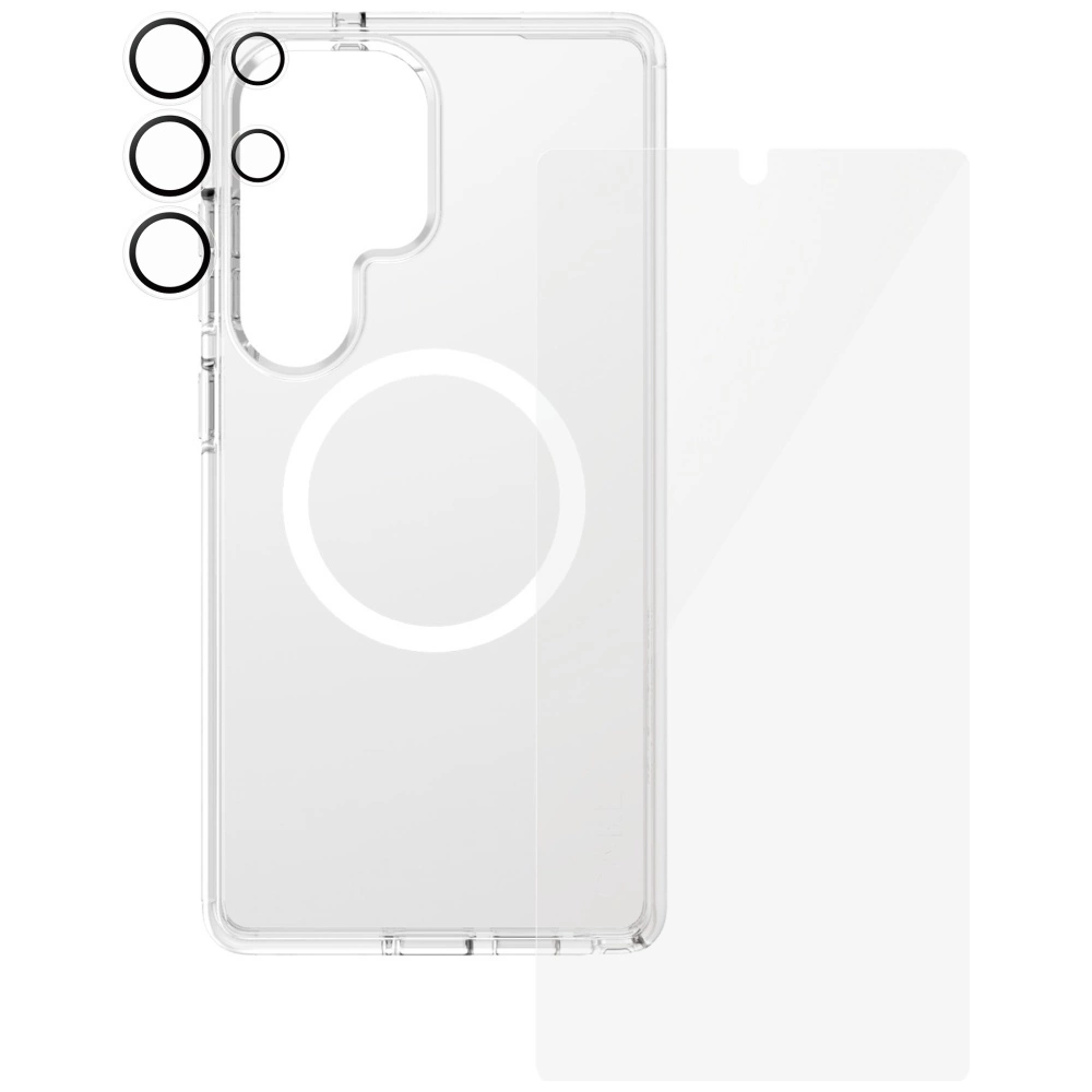 CARE by PanzerGlass Flagship 3in1 Case + Glass + Lens Protective Kit for Samsung Galaxy S25 Ultraeng