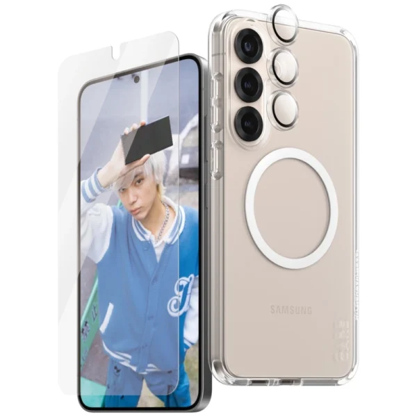 CARE by PanzerGlass Flagship 3in1 Case + Glass + Lens Protective Kit for Samsung Galaxy S25+eng