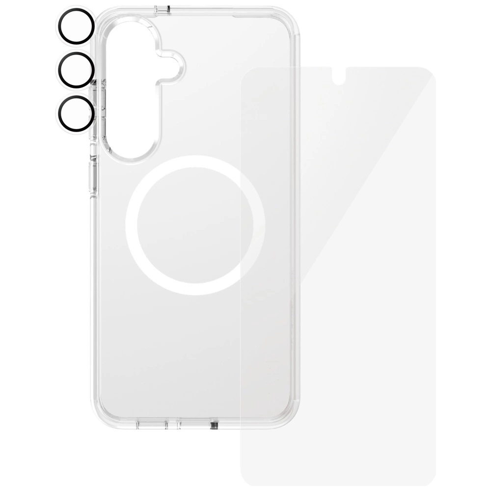 CARE by PanzerGlass Flagship 3in1 Case + Glass + Lens Protective Kit for Samsung Galaxy S25+eng