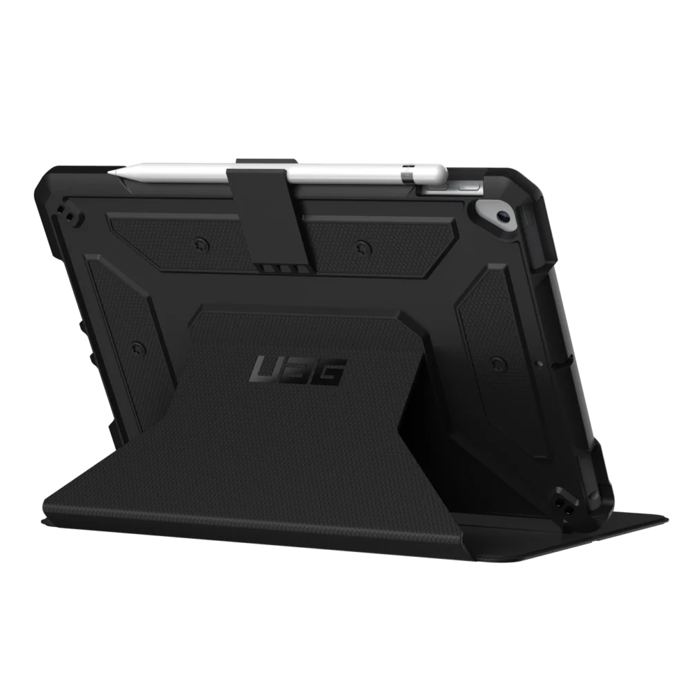 188362_2 UAG Metropolis Apple Pencil Case for iPad 10.2" - Blackeng