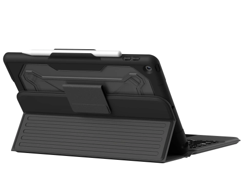 188421_2 UAG Bluetooth Keyboard Case with Apple Pencil Holder and Touchpad for iPad 10.2" - Blackeng