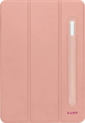 LAUT Huex Folio Case with Apple Pencil Holder for iPad 10.2" 7 / 8 / 9 - Pinkeng