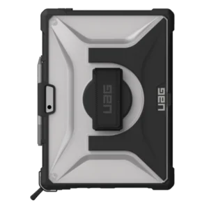 UAG Plasma Case with Built-in Stand and Hand and Shoulder Strap for Microsoft Surface Pro 8 - Gray/Blackeng