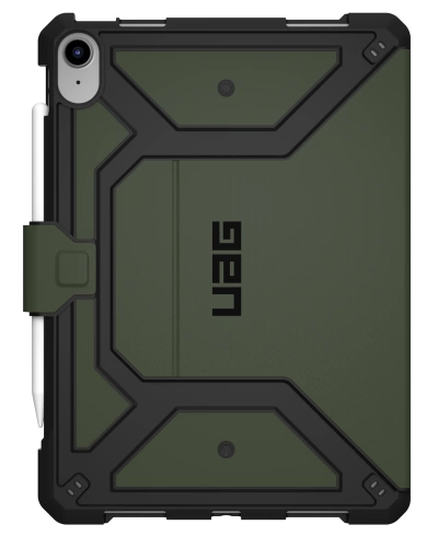188487_2 UAG Metropolis SE Case with Apple Pencil Holder for iPad 10.9" (10th Gen.) - Oliveeng