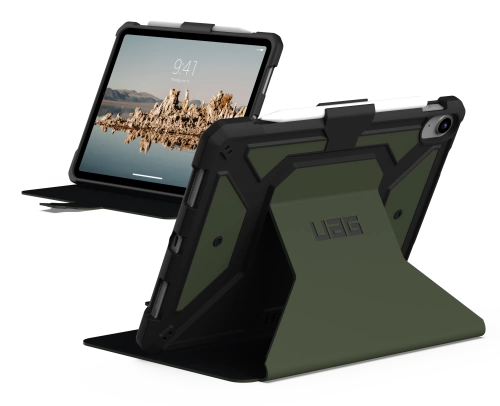 188487_3 UAG Metropolis SE Case with Apple Pencil Holder for iPad 10.9" (10th Gen.) - Oliveeng