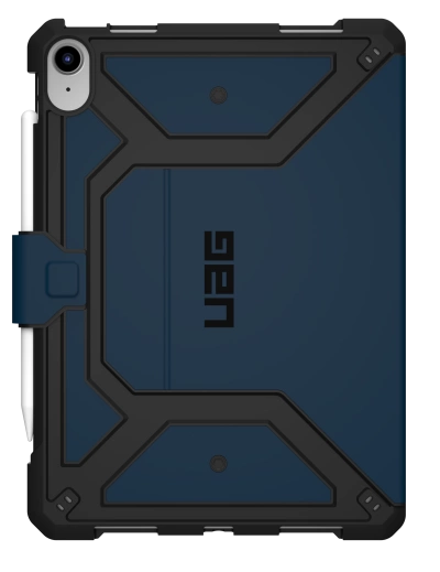 188488_2 UAG Metropolis SE Case with Apple Pencil Holder for iPad 10.9" (10th Gen.) - Navy Blueeng